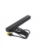 APC NetShelter Basic Rack PDU, 1U, 1PH, 3,7kW 230V 16A arba 3,3kW 208V 16A, x12 C13 lizdų, C20 laidas