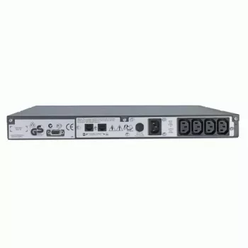 APC Smart-UPS SC 450VA 230V - 1U stelažinis/bokštinis, linijinis-interaktyvus, 0,45 kVA, 280 W, sinusinis, 151 V, 302 V