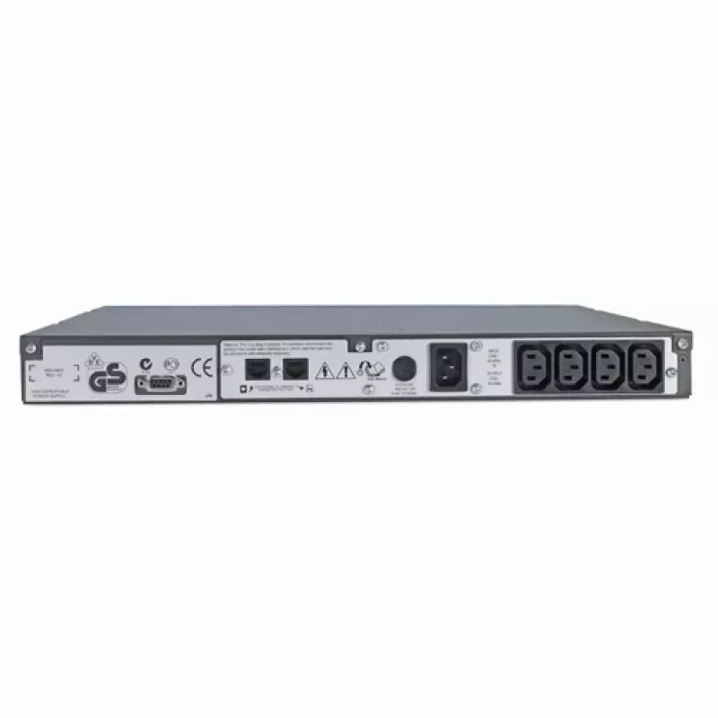 APC Smart-UPS SC 450VA 230V - 1U stelažinis/bokštinis, linijinis-interaktyvus, 0,45 kVA, 280 W, sinusinis, 151 V, 302 V