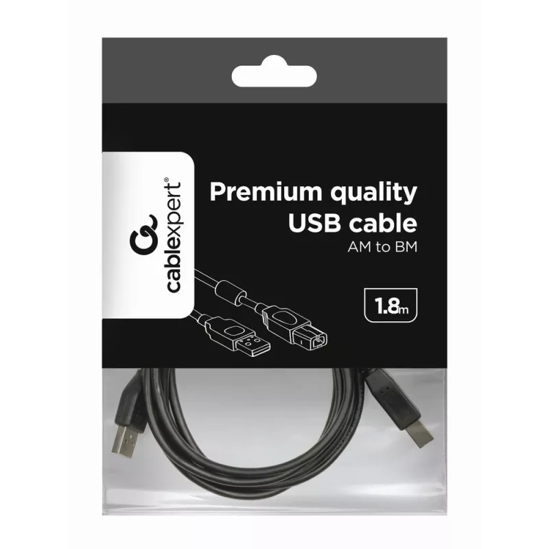 GEMBIRD Premium Quality USB A-Plug to B-plug kabelis - 2m