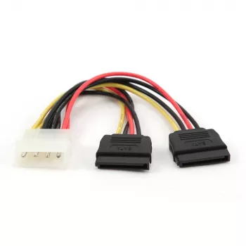 GEMBIRD maitinimo kabelis 15cm 2xSATA/ Masinis pakavimas (cc-sata-psy)