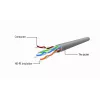 GEMBIRD jungiamasis laidas - Cat 5e - UTP - 50cm - raudonas