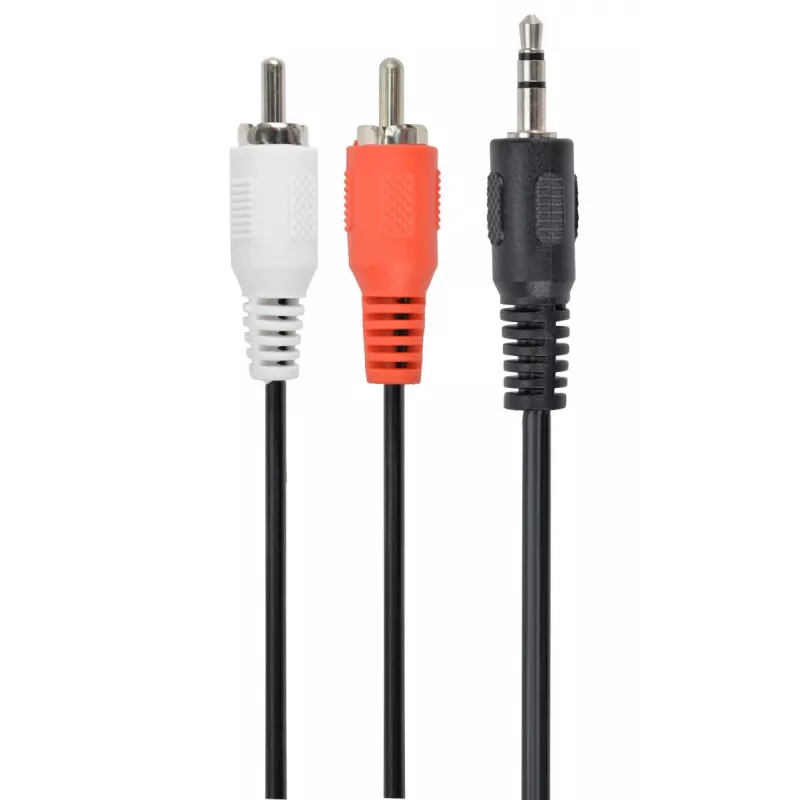 GEMBIRD 3,5 mm stereolaidinis kištukas prie RCA kištuko kabelis 1,5 m