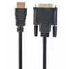 GEMBIRD HDMI į DVI laidas, kištukas-kištukas, su paauksuotomis jungtimis, 2,0 m, didmeninė pakuotė