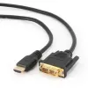 GEMBIRD HDMI į DVI laidas, kištukas-kištukas, su paauksuotomis jungtimis, 2,0 m, didmeninė pakuotė