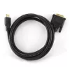 GEMBIRD HDMI į DVI laidas, kištukas-kištukas, su paauksuotomis jungtimis, 2,0 m, didmeninė pakuotė