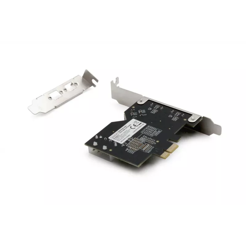 DIGITUS IEEE 1394b sąsajos plokštė, PCIe 3 prievadų, 2 išoriniai 9 kontaktų + 1 vidinis 9 kontaktų