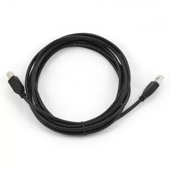 GEMBIRD USB 2.0 A-laidas B-laidas 3 m (10 pėdų) - Juodas / Biri pakuotė (ccp-USB2-ambm-10)