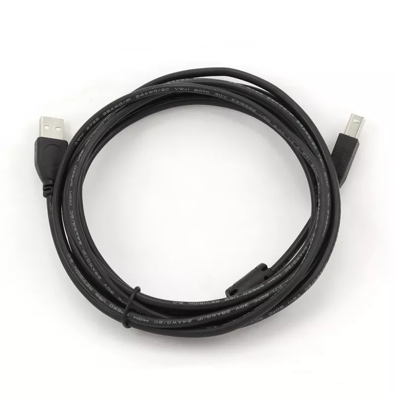 GEMBIRD aukščiausios kokybės USB A kištukas į B kištuką, 3 m