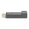 DIGITUS ASSMANN DisplayPort adapteris, DP - HDMI tipo A M/F, su fiksatoriumi, CE, juodas