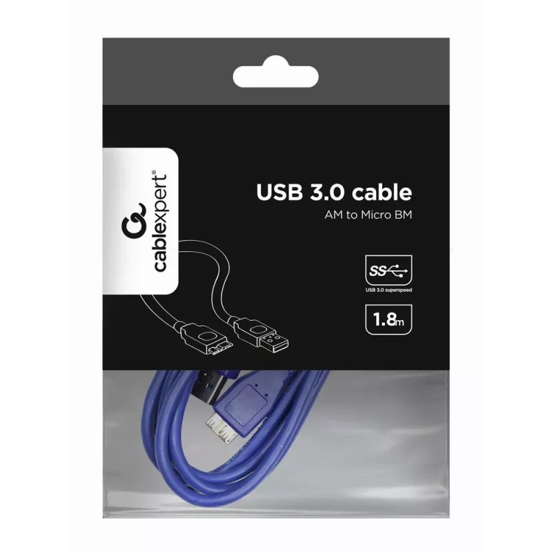 GEMBIRD Micro-USB 3.0 laidas 2,0 m