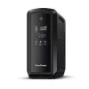 Nepertraukiamo maitinimo šaltinis CYBERPOWER CP900EPFCLCD — 0,9 kVA (540 W), 6 AC lizdai, LCD, grynas sinusas, bokštas