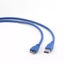 GEMBIRD USB-A 3.0 į Micro USB 3.0 kabelis 3.2 Gen - 0,5 m mėlynas