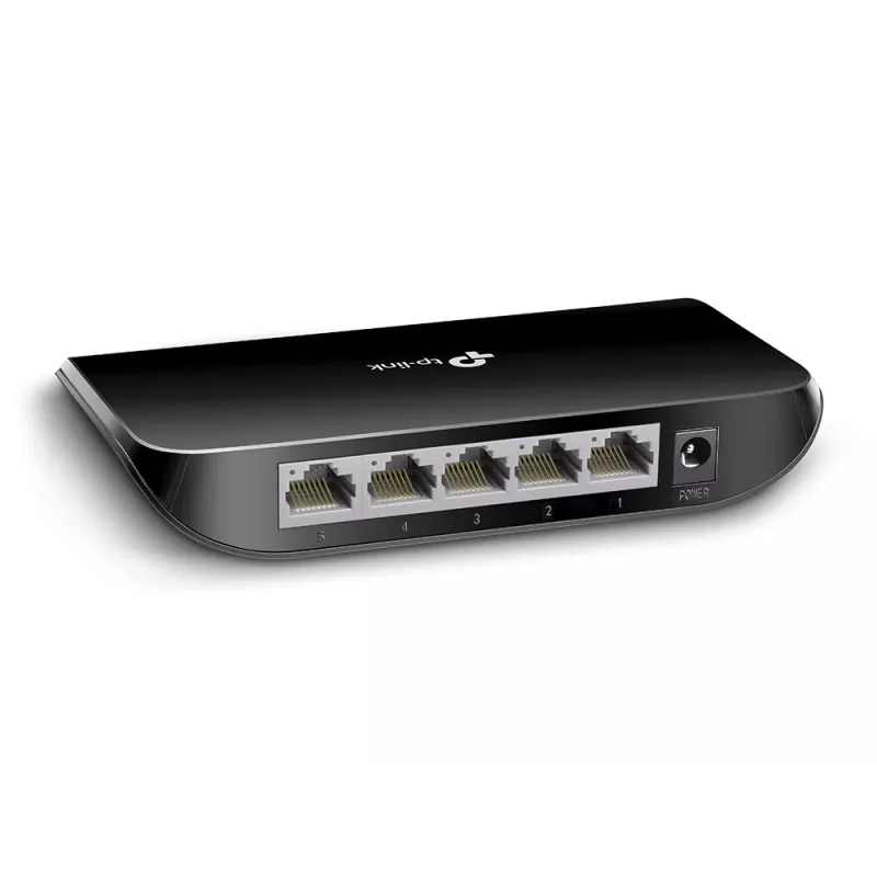TP-Link 5 prievadų gigabitinės klasės darbalaukio tinklo jungiklis, nevaldomas, Gigabit Ethernet (10/100/1000), pilnas dvipusis ryšys