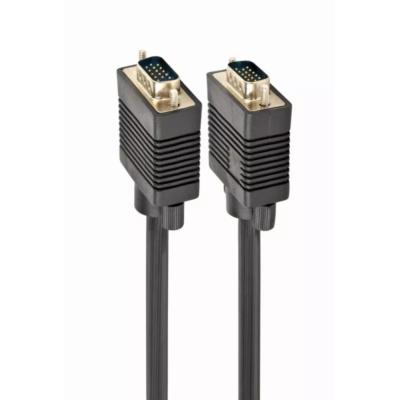 GEMBIRD Premium VGA HD15M/HD15M dvigubai ekranuotas su 2 ferito šerdimis 2,0 m laidas / juodas