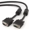 GEMBIRD Premium VGA HD15M/HD15M dvigubai ekranuotas su 2 ferito šerdimis 2,0 m laidas / juodas