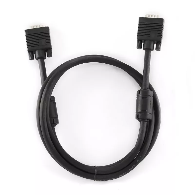 GEMBIRD Premium VGA HD15M/HD15M dvigubai ekranuotas su 2 ferito šerdimis 2,0 m laidas / juodas