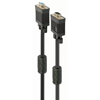 GEMBIRD Premium dvigubai ekranuotas VGA ilginimo kabelis su ferito šerdimis, 1.8 m