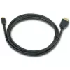 GEMBIRD HDMI laidas HDMI kištukas į mikro D kištuką su paauksuotomis jungtimis 2,0 m juodas