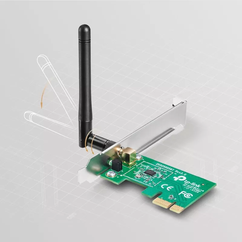 TP-Link TL-WN781ND tinklo plokštė, vidinė, WLAN, 150 Mbit/s