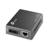 TP-Link 10/100Mbps kelių režimų medijos keitiklis, 1000 Mbit/s, IEEE 802.3, IEEE 802.3u, IEEE 802.3x, Gigabit Ethernet, 1000 Mbit/s, 100BASE-FX, Cat3, Cat4, Cat5, Cat5e