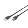 DIGITUS kabelis USB 3.0 prailginimo laidas Type A kištukas/jungtis 1,8 m (ak-300203-018-s)