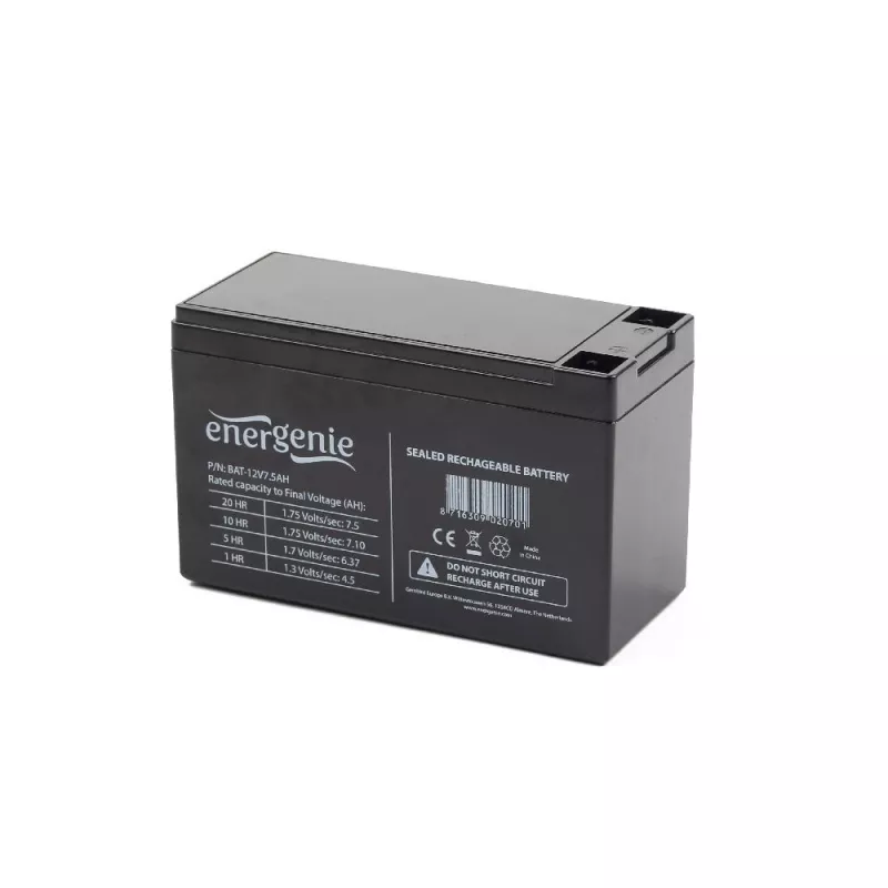 GEMBIRD Baterija 12 V 7,5 Ah