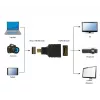 HDMI į mikro HDMI kabelis Gembird A-HDMI-FD juodas