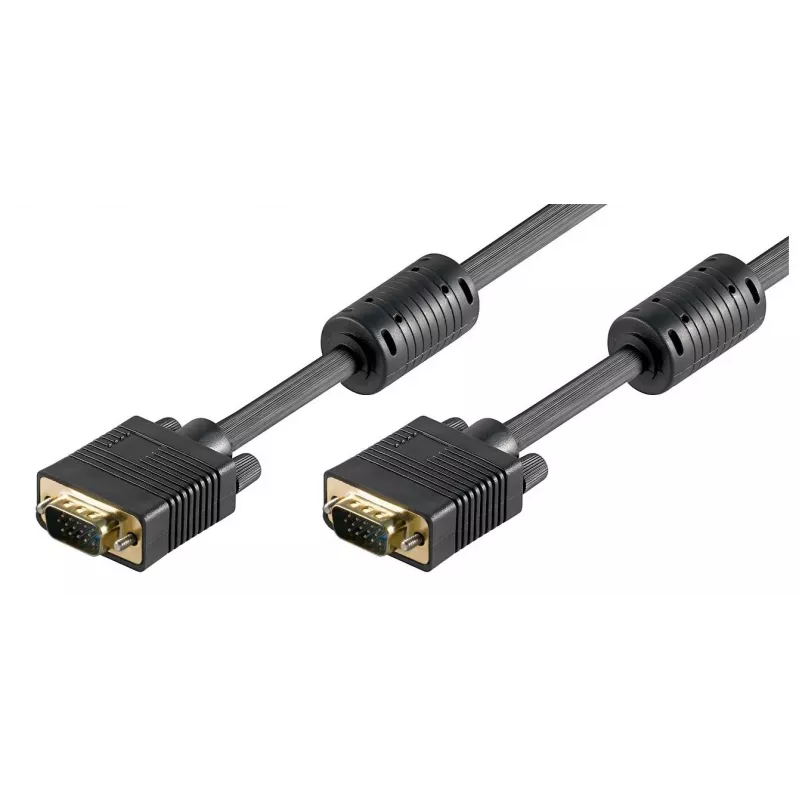Microconnect MONGG3FB VGA kabelis 3 m VGA (D-Sub) Juoda