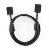 GEMBIRD Premium VGA laidas HD15M/HD15M dvigubai ekranuotas su 2 ferito šerdimis 15 m - juodas