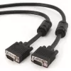 GEMBIRD Premium VGA laidas HD15M/HD15M dvigubai ekranuotas su 2 ferito šerdimis 15 m - juodas