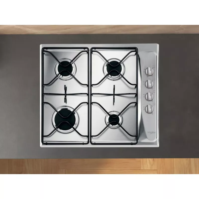 Whirlpool AKM 268/IX Nerūdijantis plienas Įmontuojama Dujinė 4 zonos(-ų)