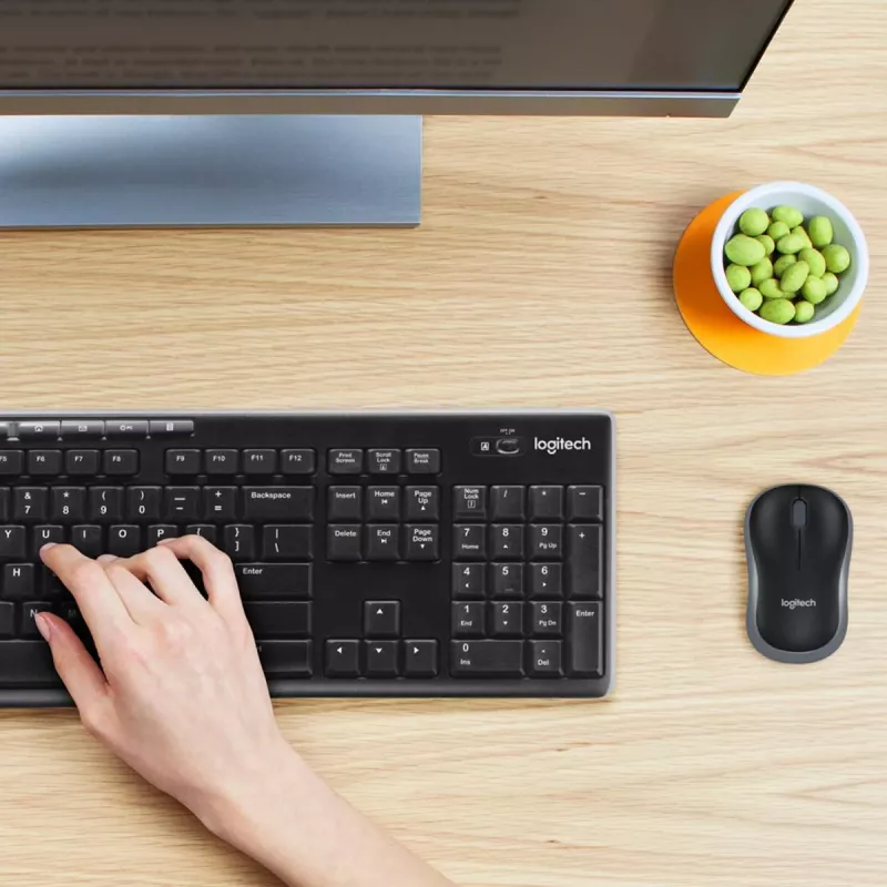LOGITECH Wireless Desktop Mk270 - Qwerty US Int - Eer