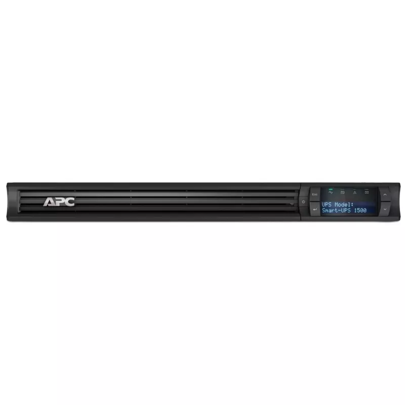 APC Smart-UPS SMT1500RMI1U - 4x C13, USB, stelažinis 1U, 1500VA