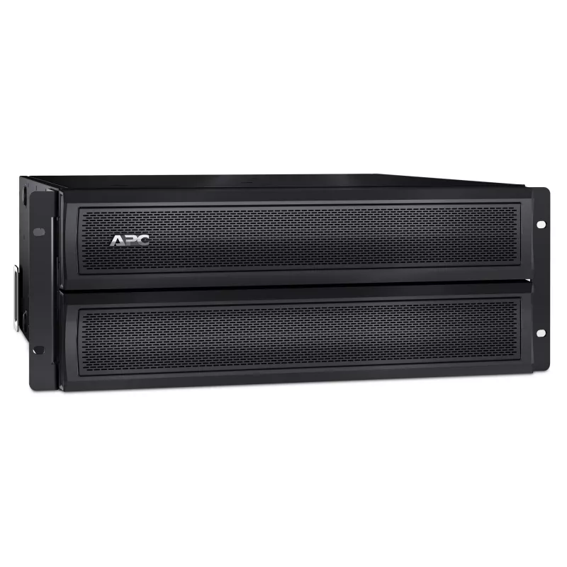 APC Smart-UPS X serijos išorinis akumuliatorių blokas, skirtas montuoti stove/bokšte, 120 V, 1200 VAh, montavimas stovoje, 4U