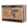 Chieftec Smart GPS-500A8 maitinimo blokas 500 W 20+4 kontaktų ATX ATX juodas