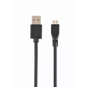 GEMBIRD dvipusis USB 2.0 AM į Micro-USB kabelis, 1 m - juodas