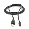 GEMBIRD dvipusis USB 2.0 AM į Micro-USB kabelis, 1 m - juodas