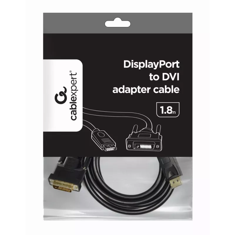 GEMBIRD DisplayPort į DVI adapterio kabelis 2,0 m
