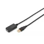 DIGITUS USB 2.0 kartotuvas ilginimo kabelis 5 m