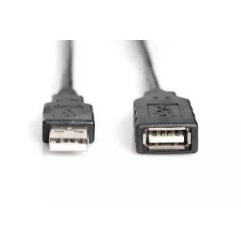 DIGITUS USB 2.0 kartos ilgintuvo laidas USB A (kištukas) / A (lizdas) 15 m (DA-73101)