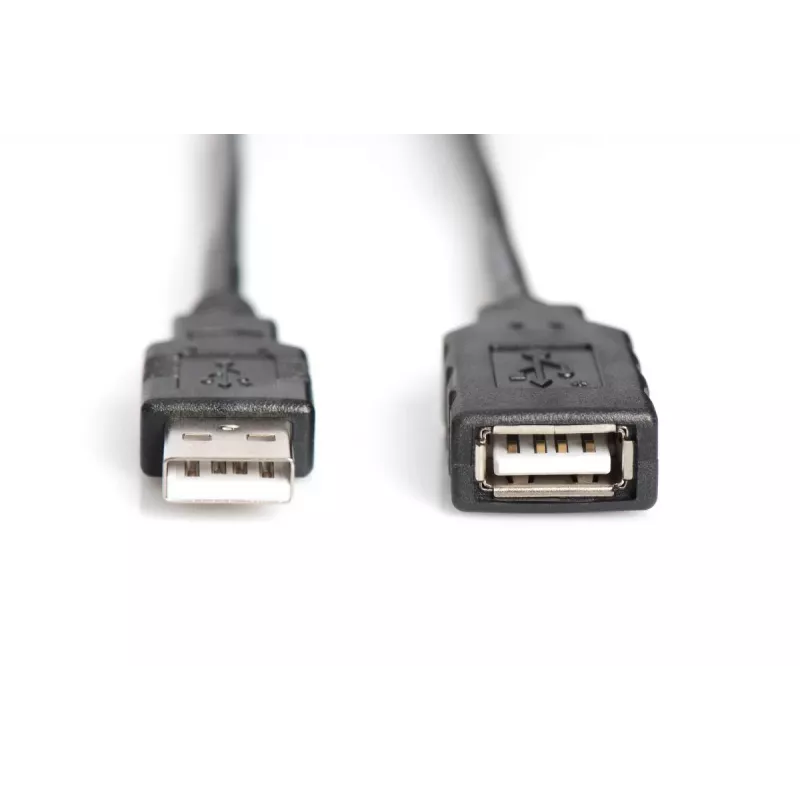 DIGITUS USB 2.0 kartos ilgintuvo laidas USB A (kištukas) / A (lizdas) 15 m (DA-73101)