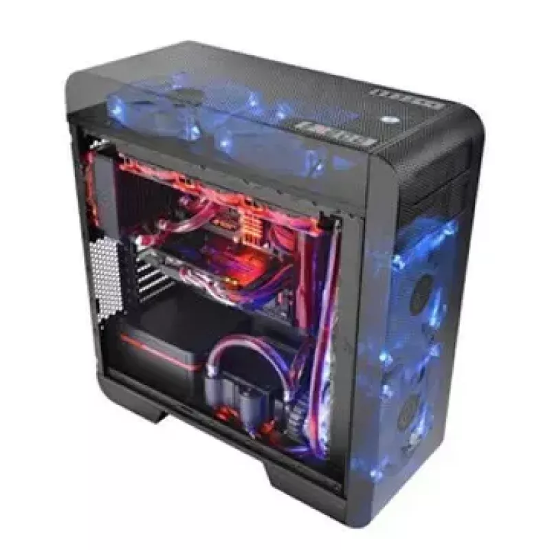 Ventiliatorius Thermaltake Pure 20 LED 20 cm 800 RPM permatomas