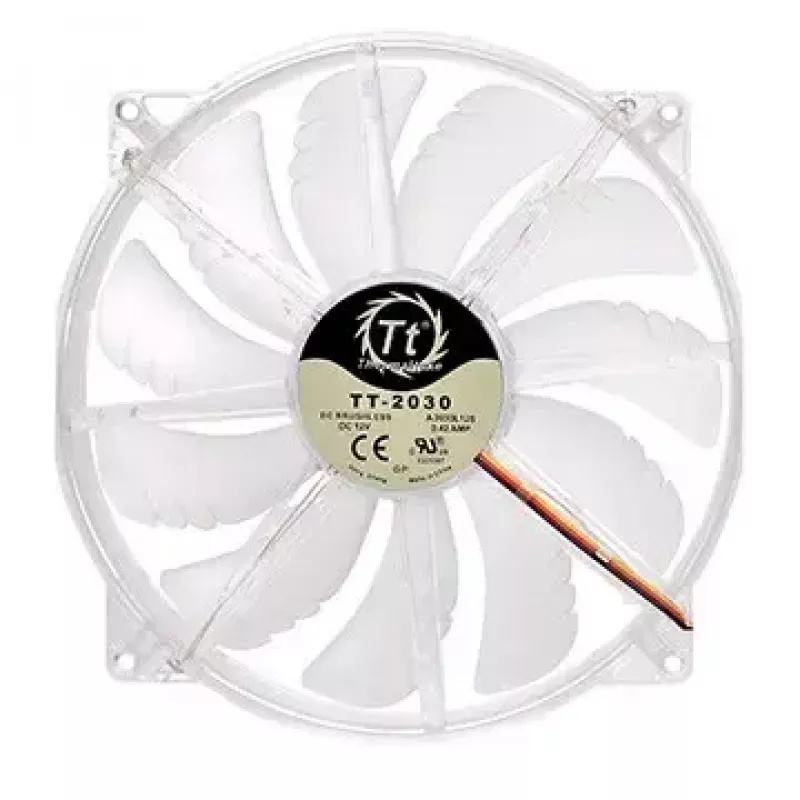 Ventiliatorius Thermaltake Pure 20 LED 20 cm 800 RPM permatomas
