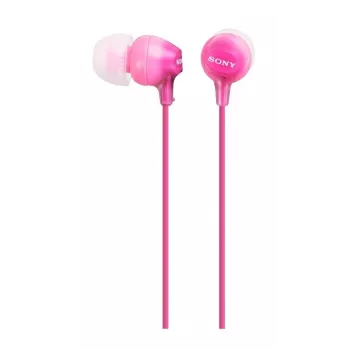 Sony MDR-EX15LP, Laidinis, 8 - 22000 Hz, Muzikai, 3 g, Ausinės, Rožinės