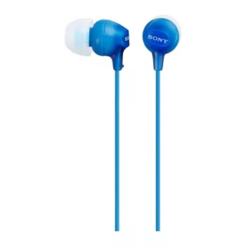 Sony EX15AP į ausis įdedamos ausinės, laidinės, 8–22000 Hz, skambučiai / muzika, 3 g, ausinės, mėlynos