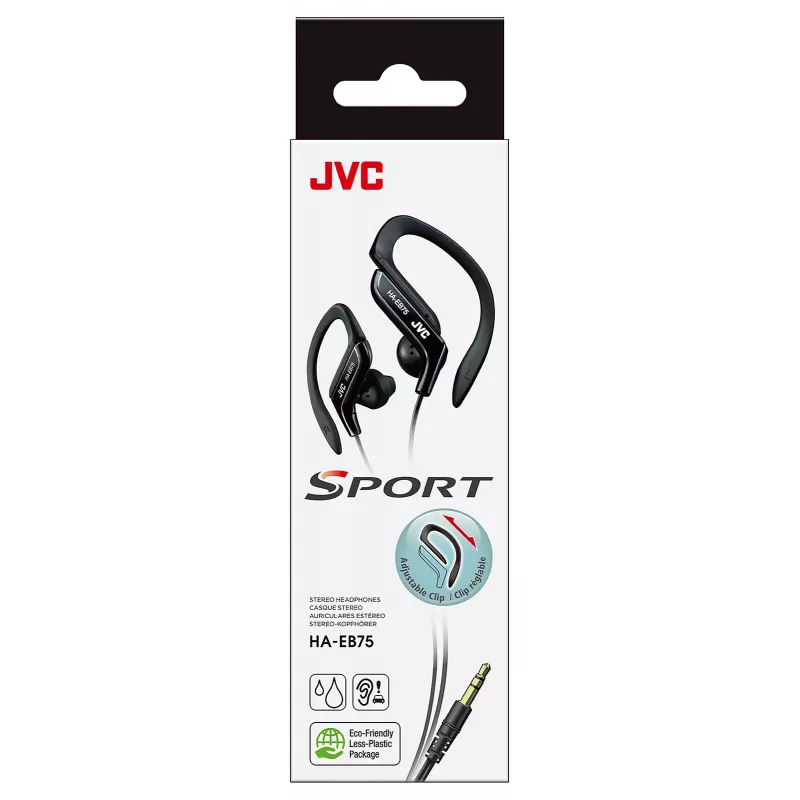 JVC HA-EB75 Sports Wired Juoda, Wired, 16 - 20000 Hz, Music, 21.1 g, Headphones, Juoda