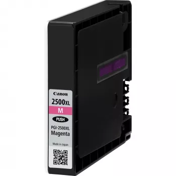 Canon PGI-2500XL didelio našumo purpurinis rašalo kasetė, purpurinė, pigmentinis rašalas, 1 vnt., 1295 puslapiai