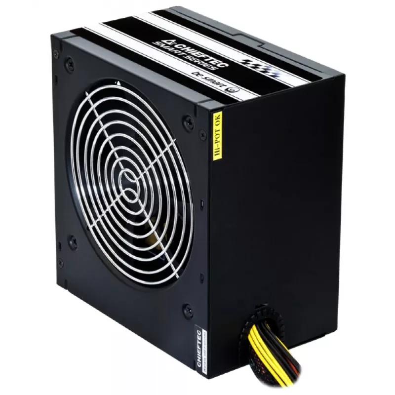 Chieftec Smart GPS-600A8 maitinimo blokas 600 W 20+4 pin ATX ATX juodas