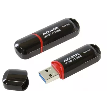 ADATA AUV150-128G-RBK USB atmintukas 128 GB USB Type-A 3.2 Gen 1 (3.1 Gen 1) Juodas